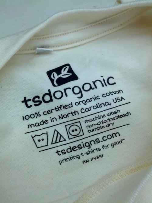 TSDOrganic Neck Label